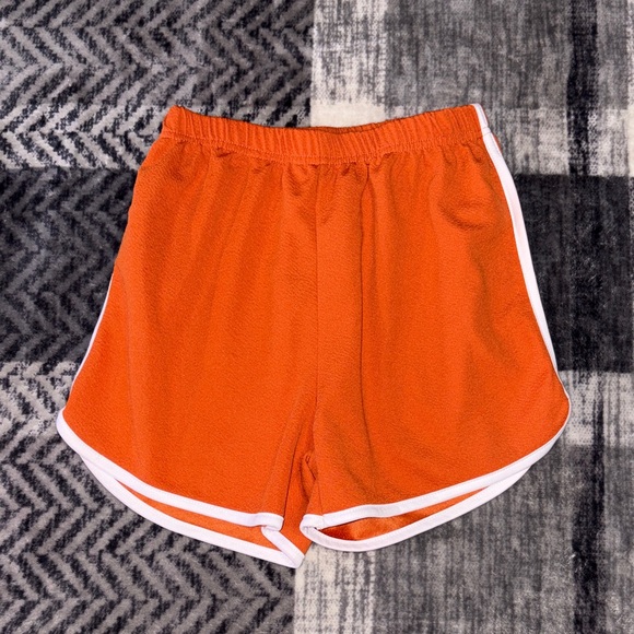 Other - 💰Kids Orange Athletic Shorts with White Trim